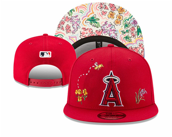 Los Angeles Angels Stitched Snapback Hats 015